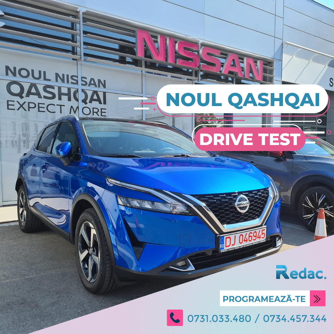 Drive Test la Redac: Noul Nissan Qashqai