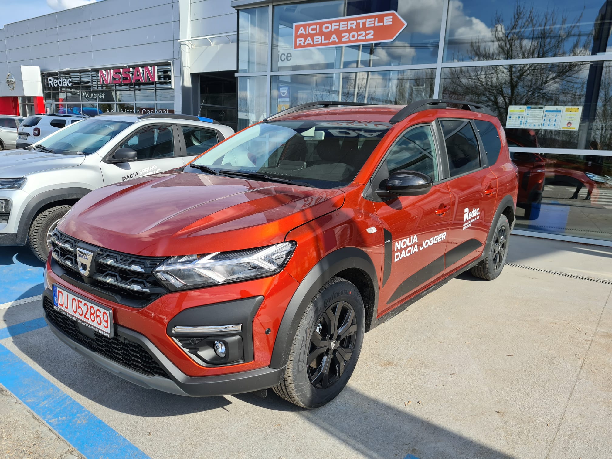 Dacia Jogger la showroom Redac Craiova